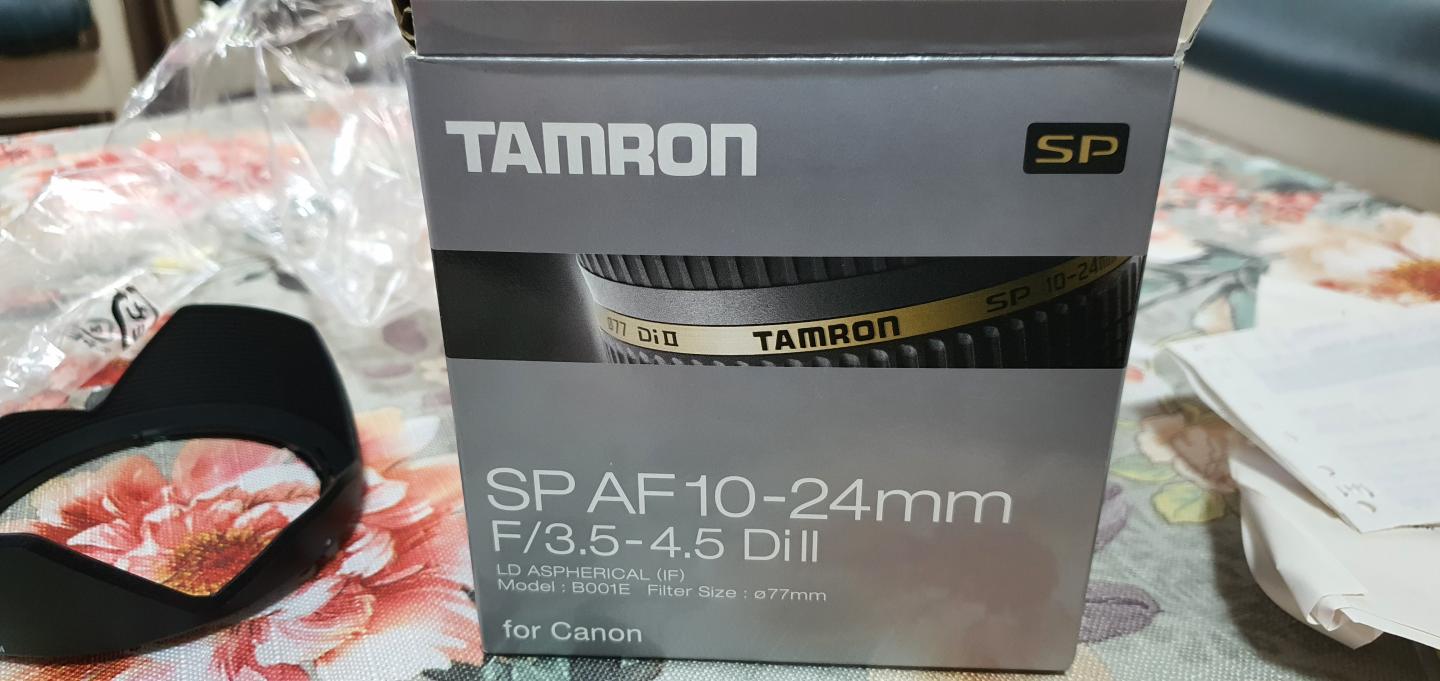 **ขายเลนส์ Tamron SP AF 10-24mm f 3.5-4.5 (for Canon) สภาพดี ราคาถูก**